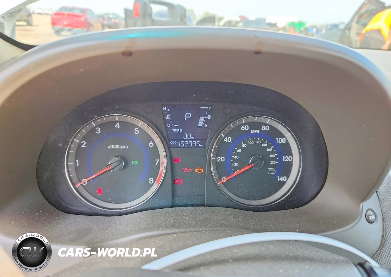 2014 Hyundai Accent Gls VIN:KMHCT4AE3EU683233 - 9
