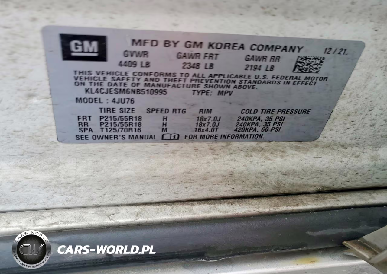 2022 Buick Encore Preferred VIN:KL4CJESM6NB510995 - 13