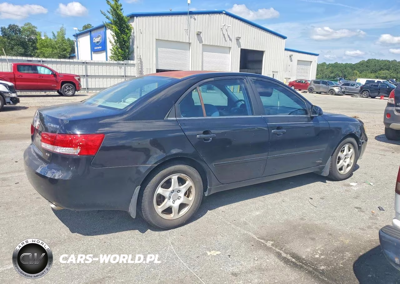 2006 Hyundai Sonata Gls V6 VIN:5NPEU46F46H153974 - 3