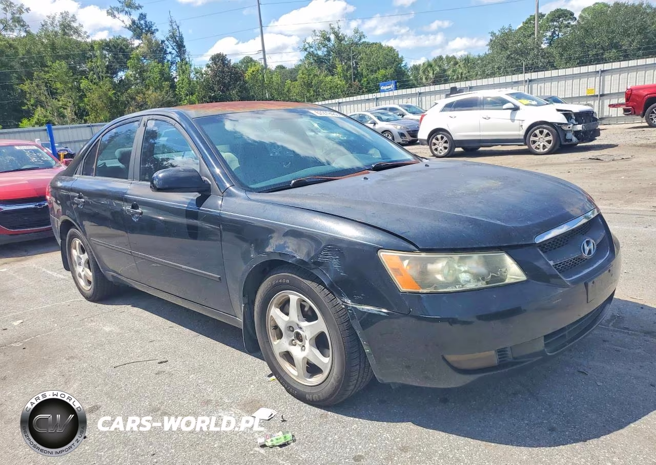 2006 Hyundai Sonata Gls V6 VIN:5NPEU46F46H153974 - 4