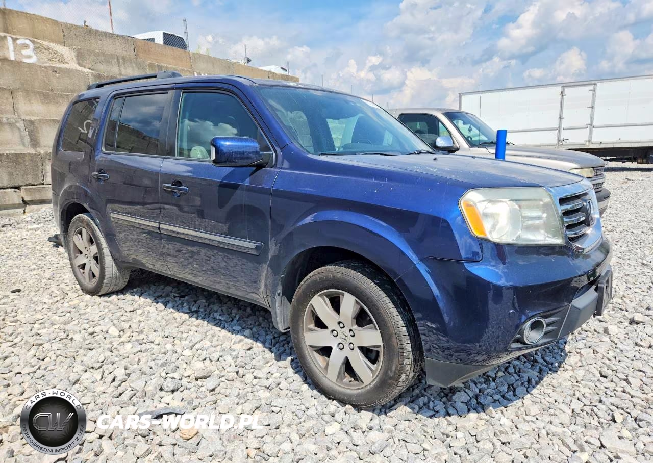 2014 Honda Pilot Touring VIN:5FNYF4H99EB042025 - 4