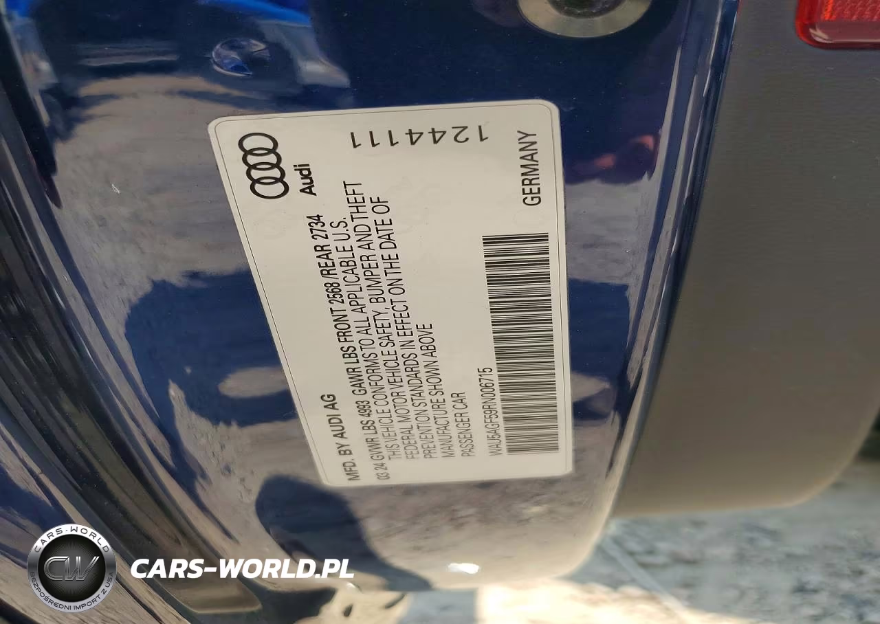 2024 Audi A5 VIN:WAU5AGF59RN006715 - 13