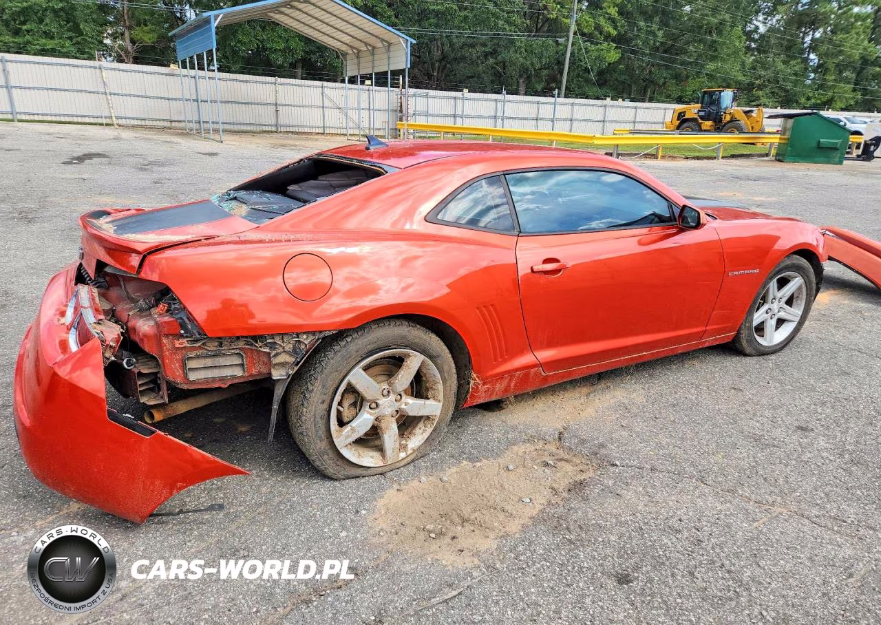 2012 Chevrolet Camaro Ls VIN:2G1FA1E30C9119346 - 3
