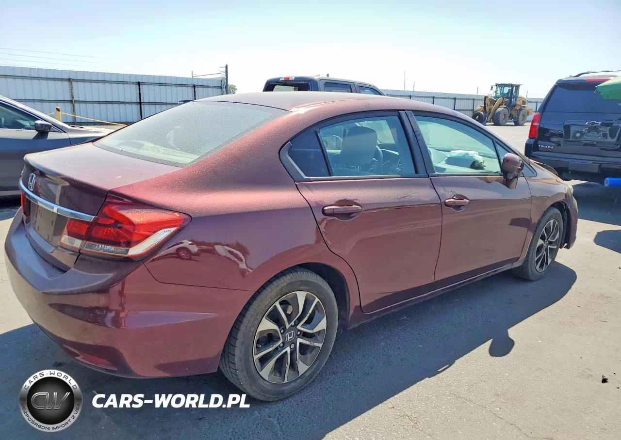 2015 Honda Civic Ex VIN:2HGFB2F89FH530048 - 3