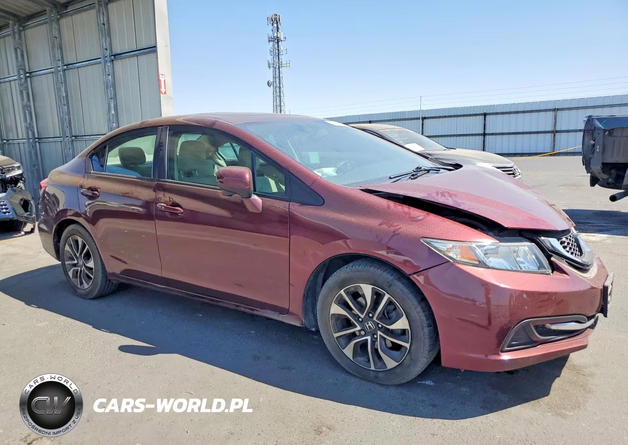 2015 Honda Civic Ex VIN:2HGFB2F89FH530048 - 4