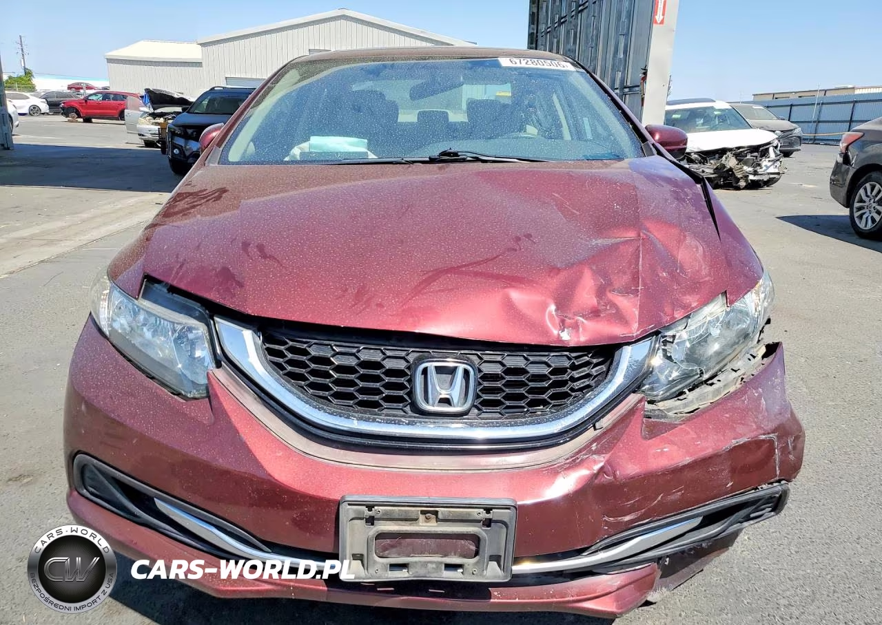 2015 Honda Civic Ex VIN:2HGFB2F89FH530048 - 5