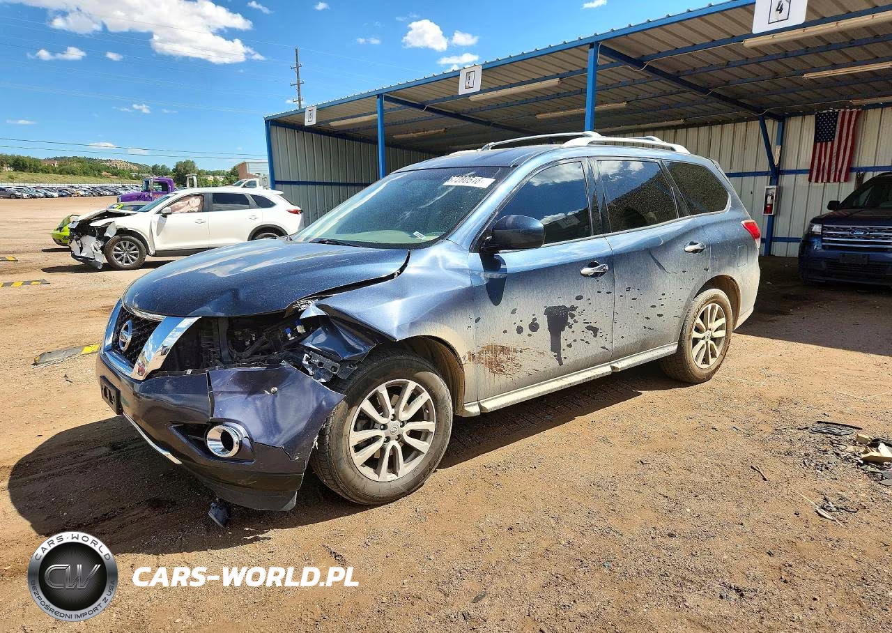 2015 Nissan Pathfinder VIN:5N1AR2MM4FC643876 - 1