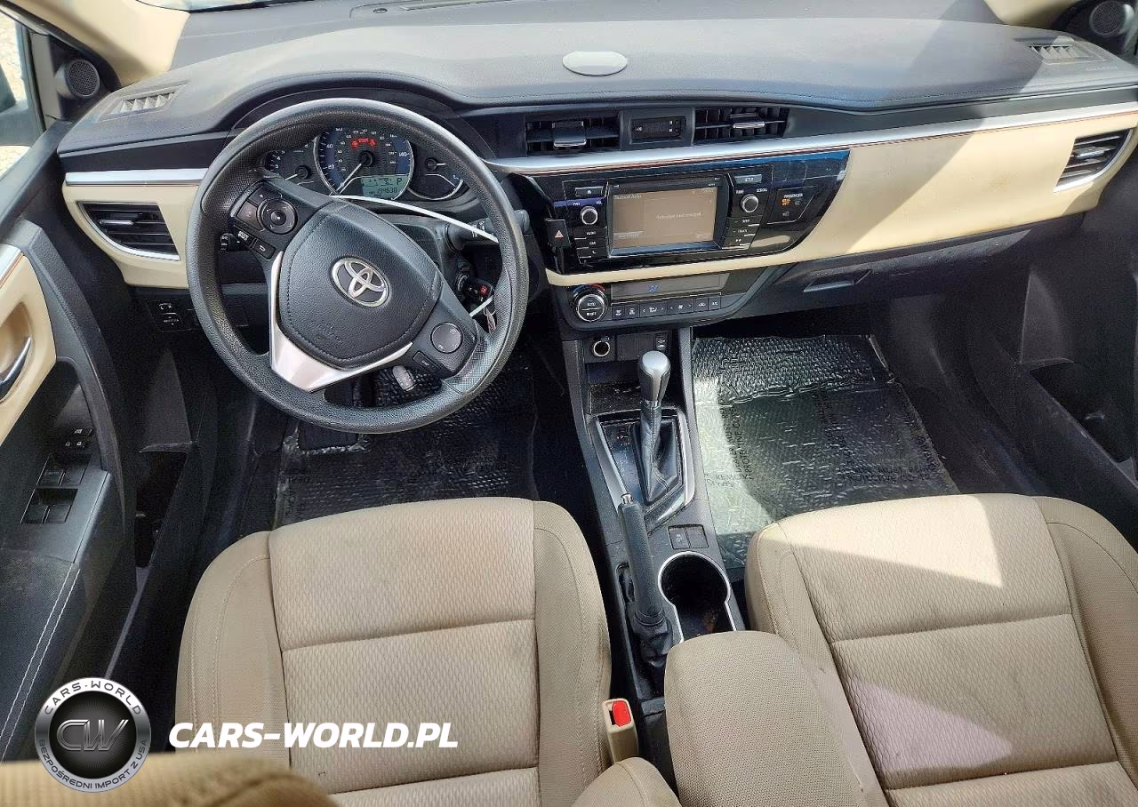 2015 Toyota Corolla Le Plus VIN:5YFBURHE2FP204993 - 8