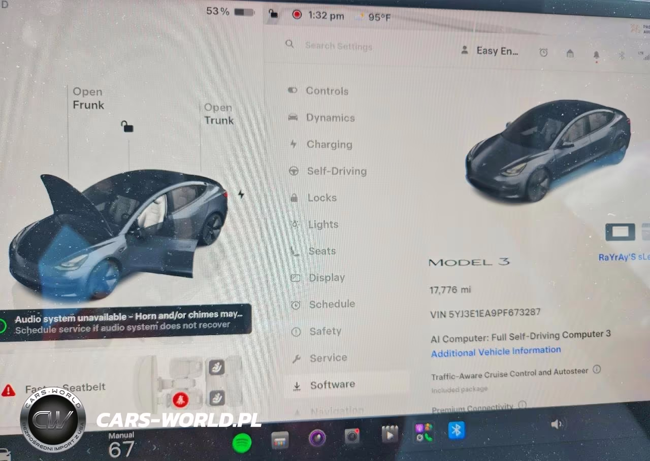 2023 Tesla Model 3 VIN:5YJ3E1EA9PF673287 - 9