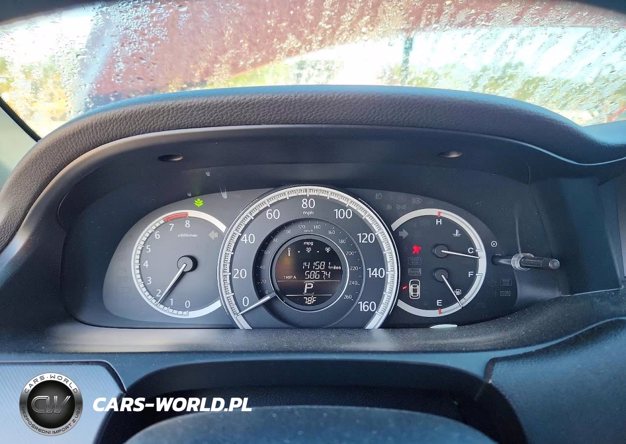 2013 Honda Accord Lx VIN:1HGCR2F31DA045403 - 9