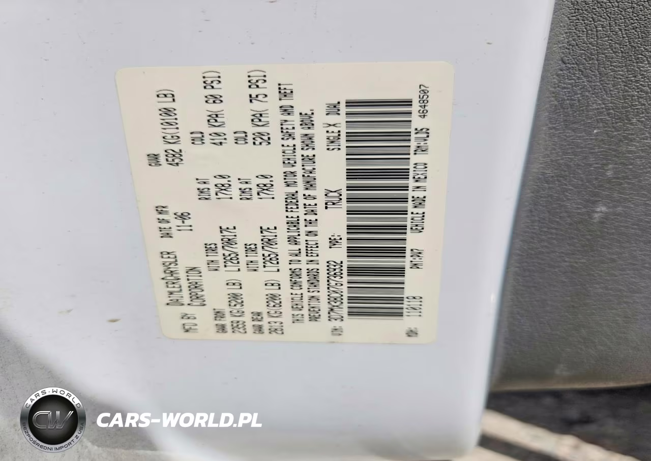 2007 Dodge Ram 3500 Laramie VIN:3D7MX38C07G736932 - 12