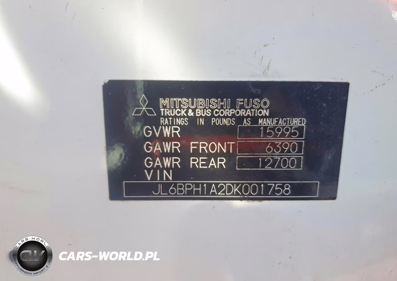 2013 Mitsubishi Fuso Truck Of America Inc Fe Fec72W VIN:JL6BPH1A2DK001758 - 12