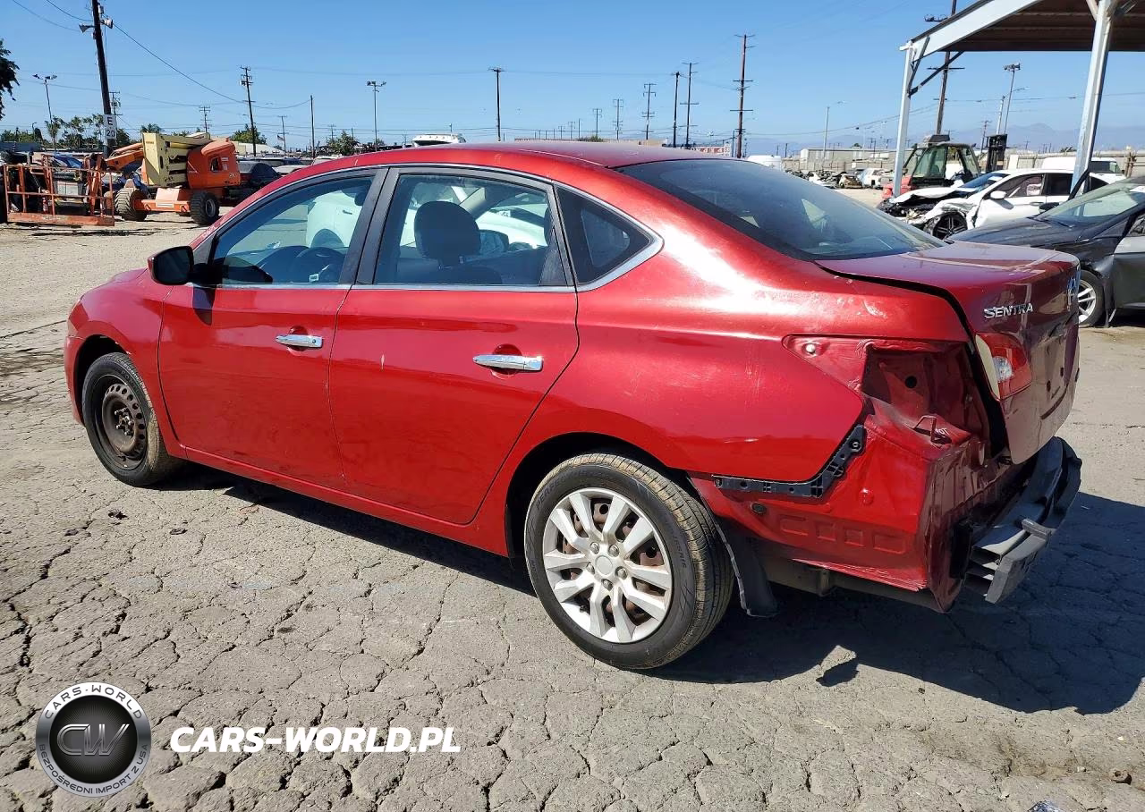 2014 Nissan Sentra Sv VIN:3N1AB7AP3EL646326 - 2