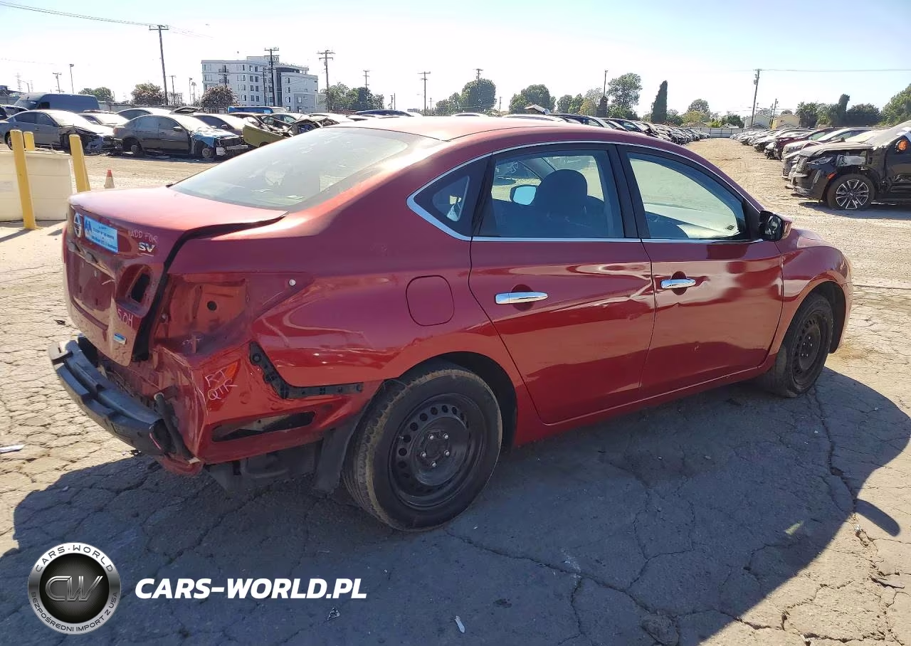 2014 Nissan Sentra Sv VIN:3N1AB7AP3EL646326 - 3