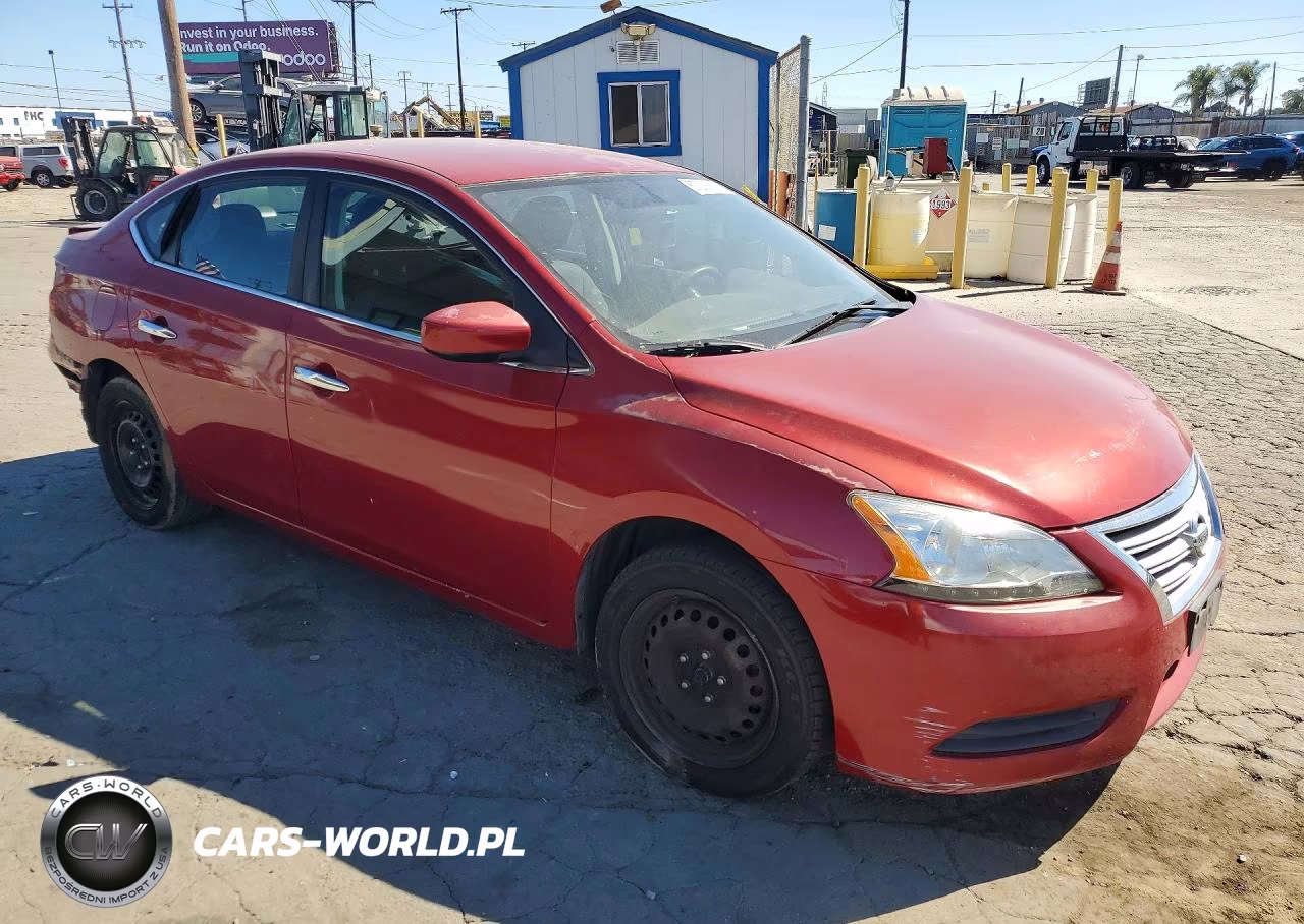2014 Nissan Sentra Sv VIN:3N1AB7AP3EL646326 - 4
