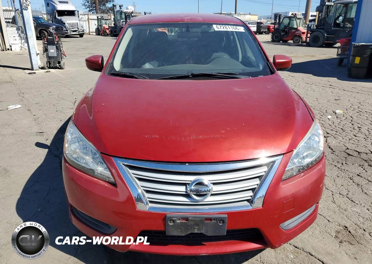 2014 Nissan Sentra Sv VIN:3N1AB7AP3EL646326 - 5