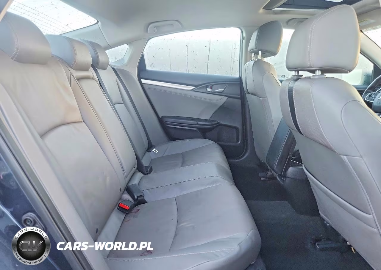 2017 Honda Civic Touring VIN:19XFC1F94HE014273 - 10