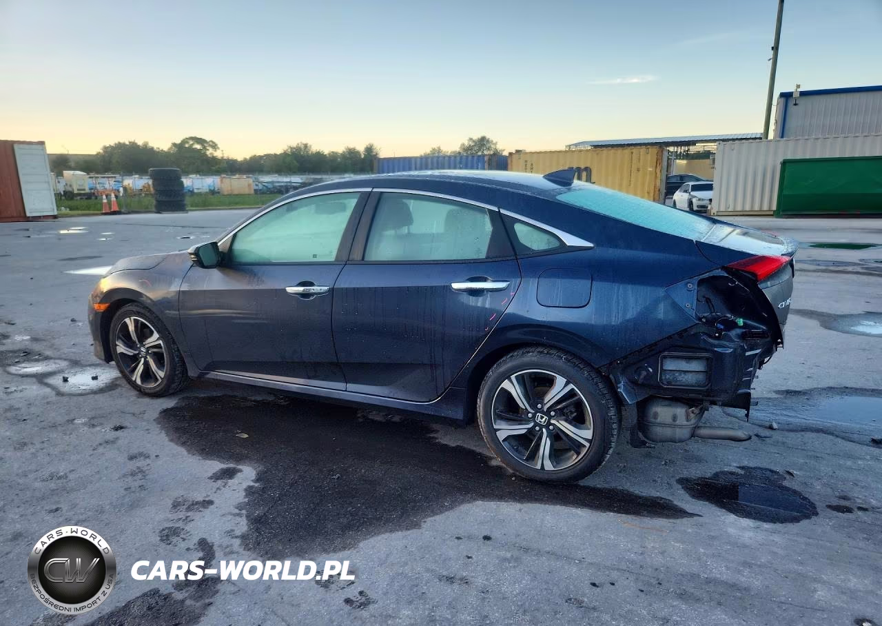2017 Honda Civic Touring VIN:19XFC1F94HE014273 - 2