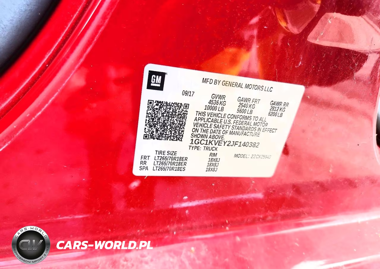 2018 Chevrolet Silverado 2500Hd Lt VIN:1GC1KVEY2JF140382 - 12