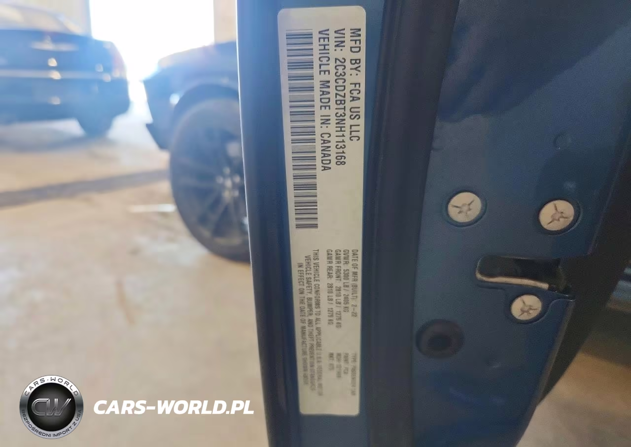 2022 Dodge Challenger R-T VIN:2C3CDZBT3NH113168 - 12