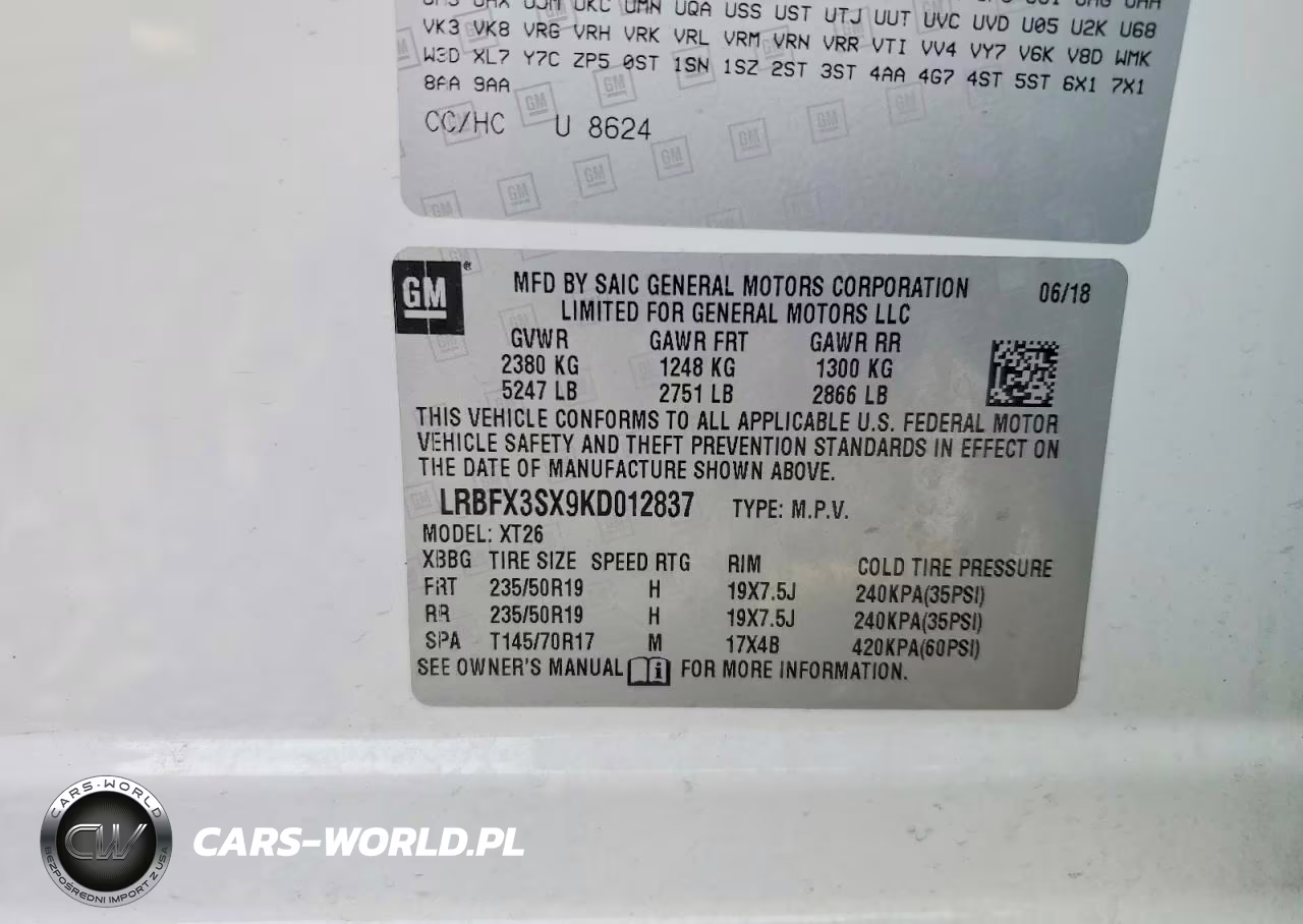 2019 Buick Envision Premium VIN:LRBFX3SX9KD012837 - 13