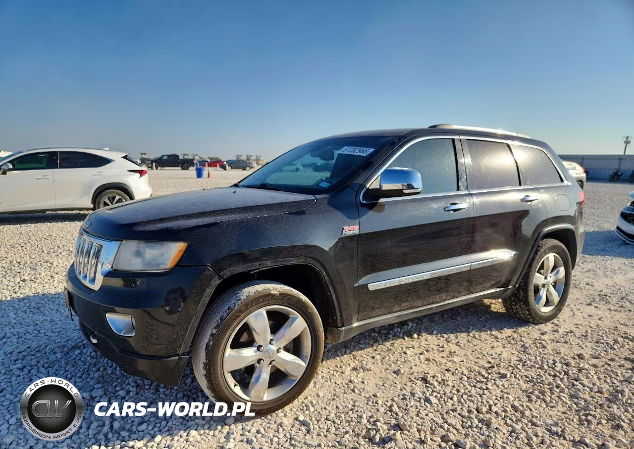 2012 Jeep Grand Cherokee Overland VIN:1C4RJECT8CC328194 - 1