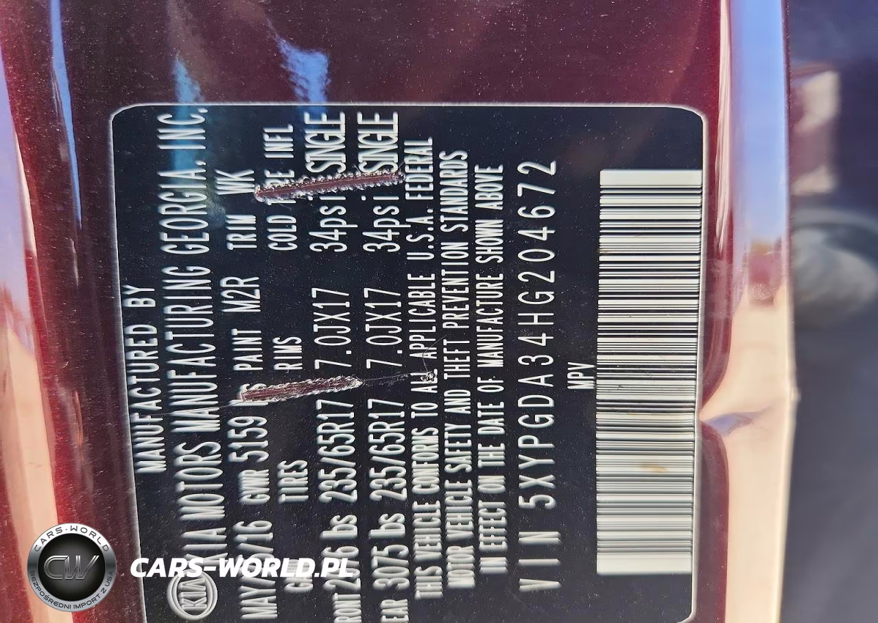 2017 Kia Sorento Lx VIN:5XYPGDA34HG204672 - 13