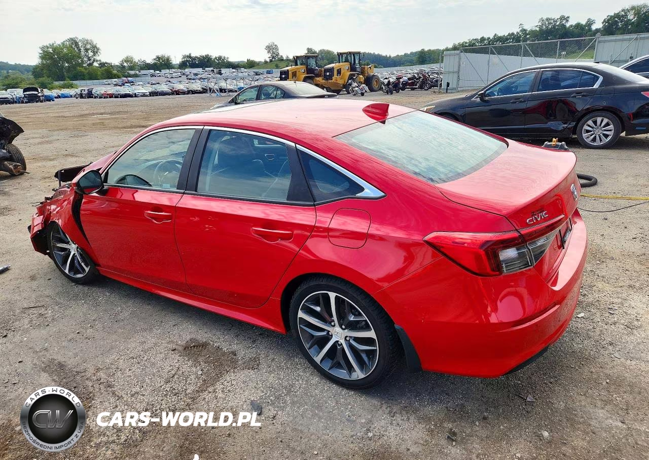 2022 Honda Civic Touring VIN:2HGFE1F99NH307954 - 2