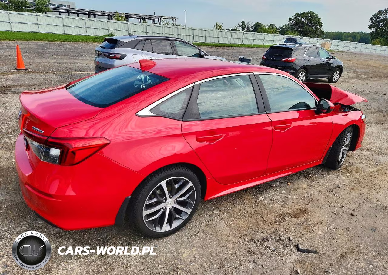 2022 Honda Civic Touring VIN:2HGFE1F99NH307954 - 3