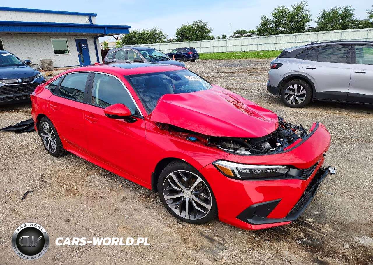2022 Honda Civic Touring VIN:2HGFE1F99NH307954 - 4