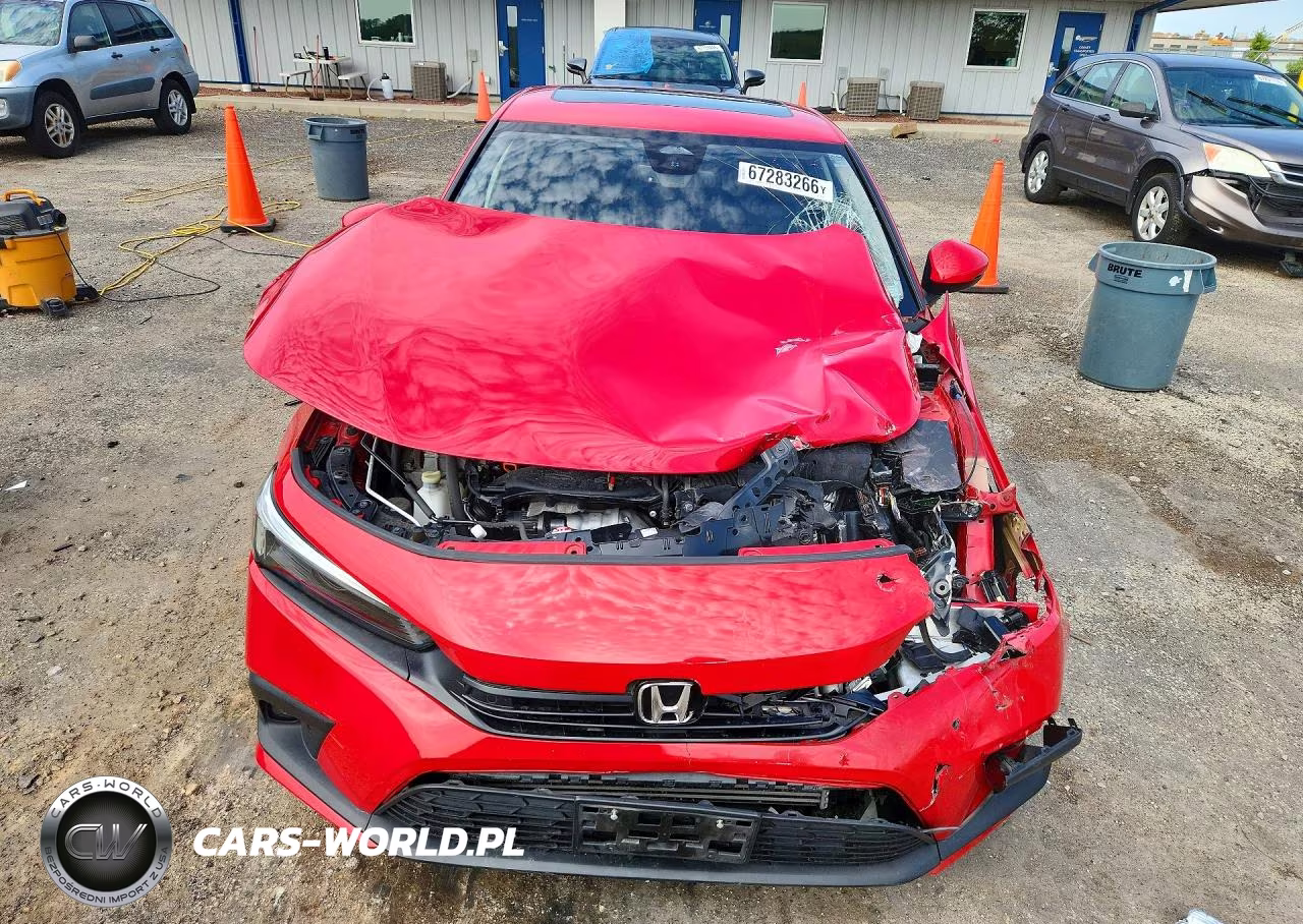 2022 Honda Civic Touring VIN:2HGFE1F99NH307954 - 5