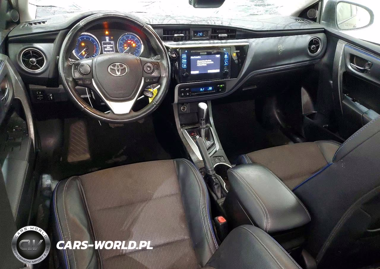 2017 Toyota Corolla Se VIN:5YFBURHE9HP643370 - 8