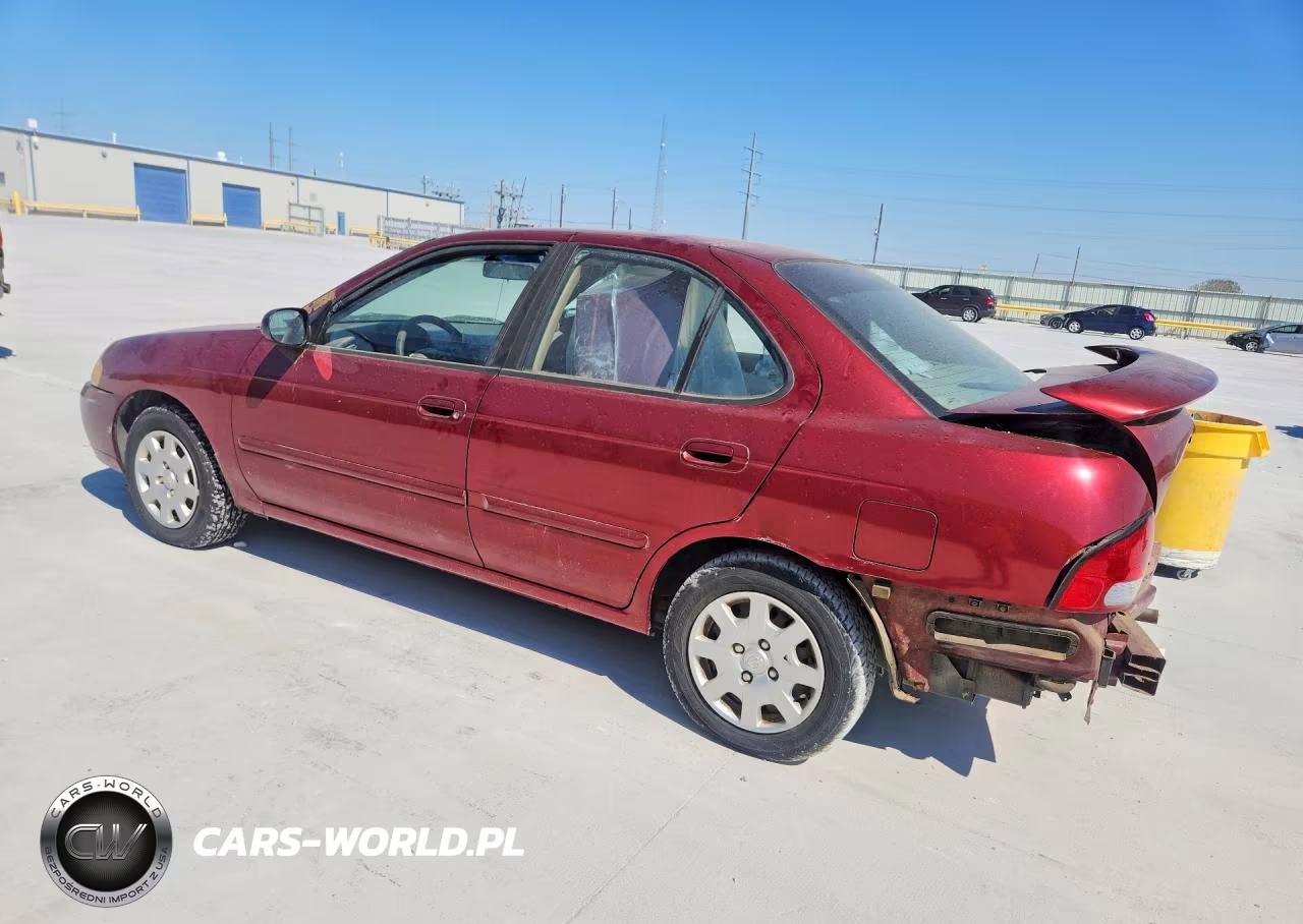 2001 Nissan Sentra Xe VIN:3N1CB51D41L507965 - 2