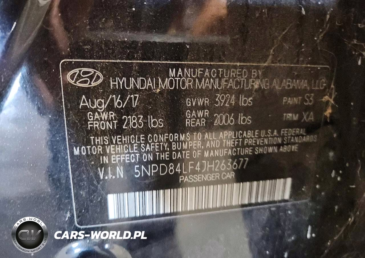 2018 Hyundai Elantra Sel VIN:5NPD84LF4JH263677 - 12