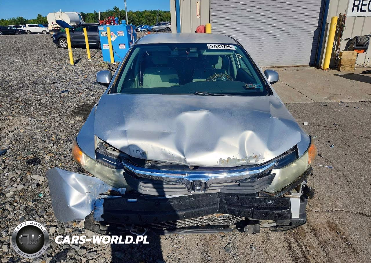 2012 Honda Civic Lx VIN:2HGFB2F52CH306587 - 5