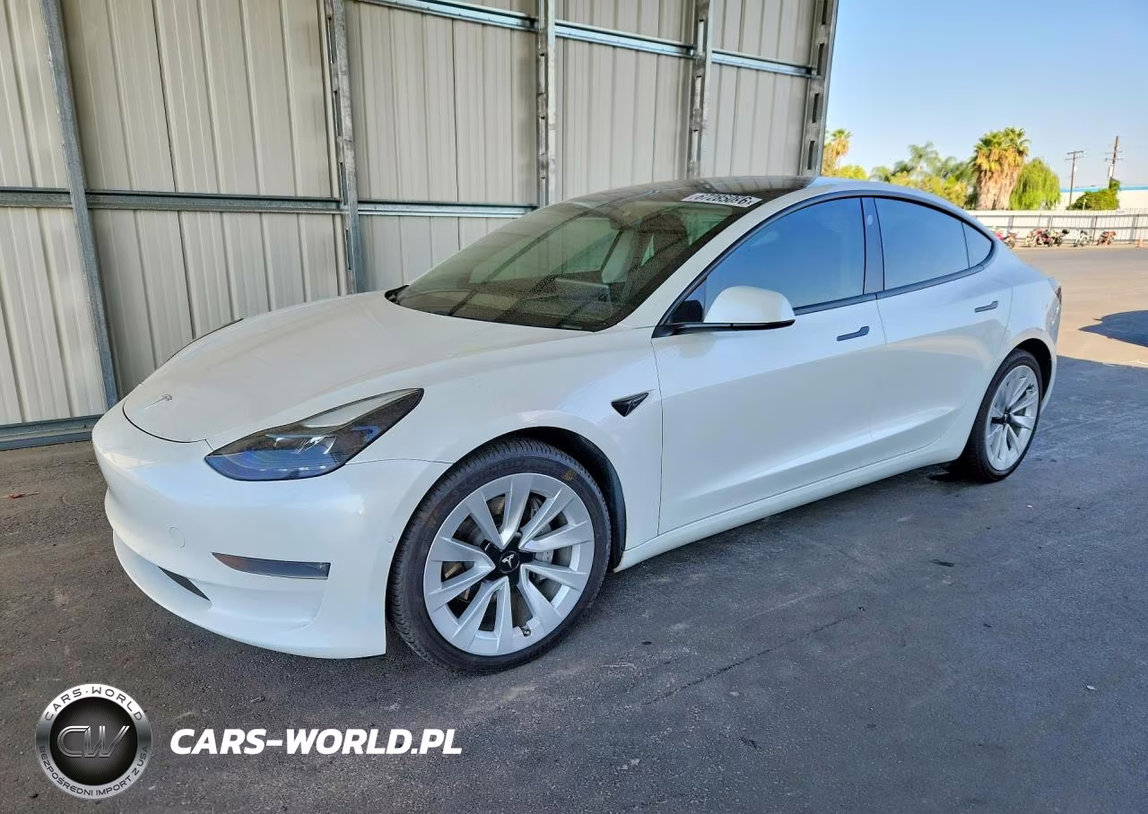 2021 Tesla Model 3 VIN:5YJ3E1EB7MF001295 - 1