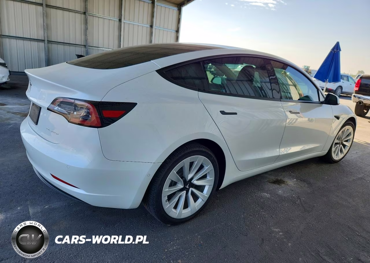 2021 Tesla Model 3 VIN:5YJ3E1EB7MF001295 - 3