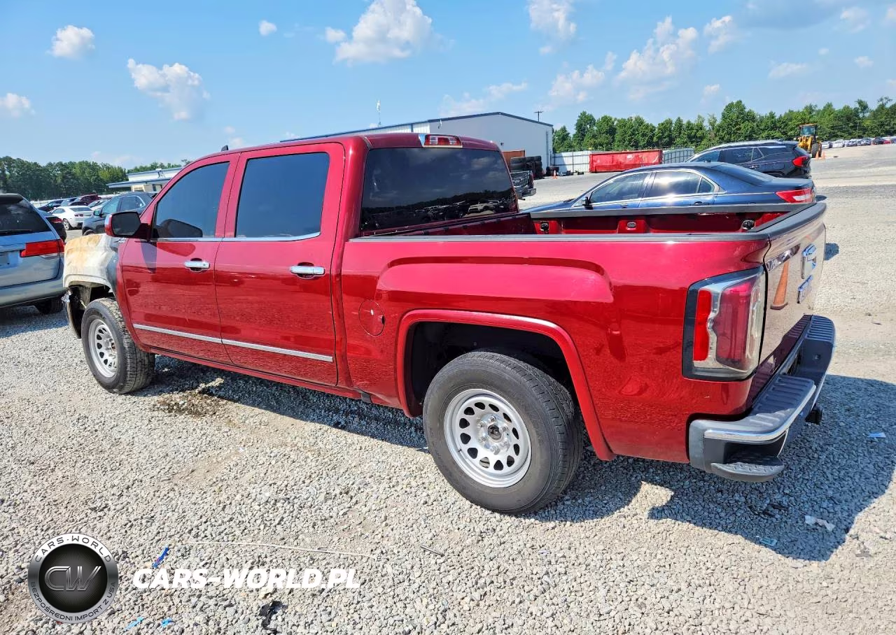 2018 GMC Sierra K1500 Slt VIN:3GTU2NECXJG170598 - 2