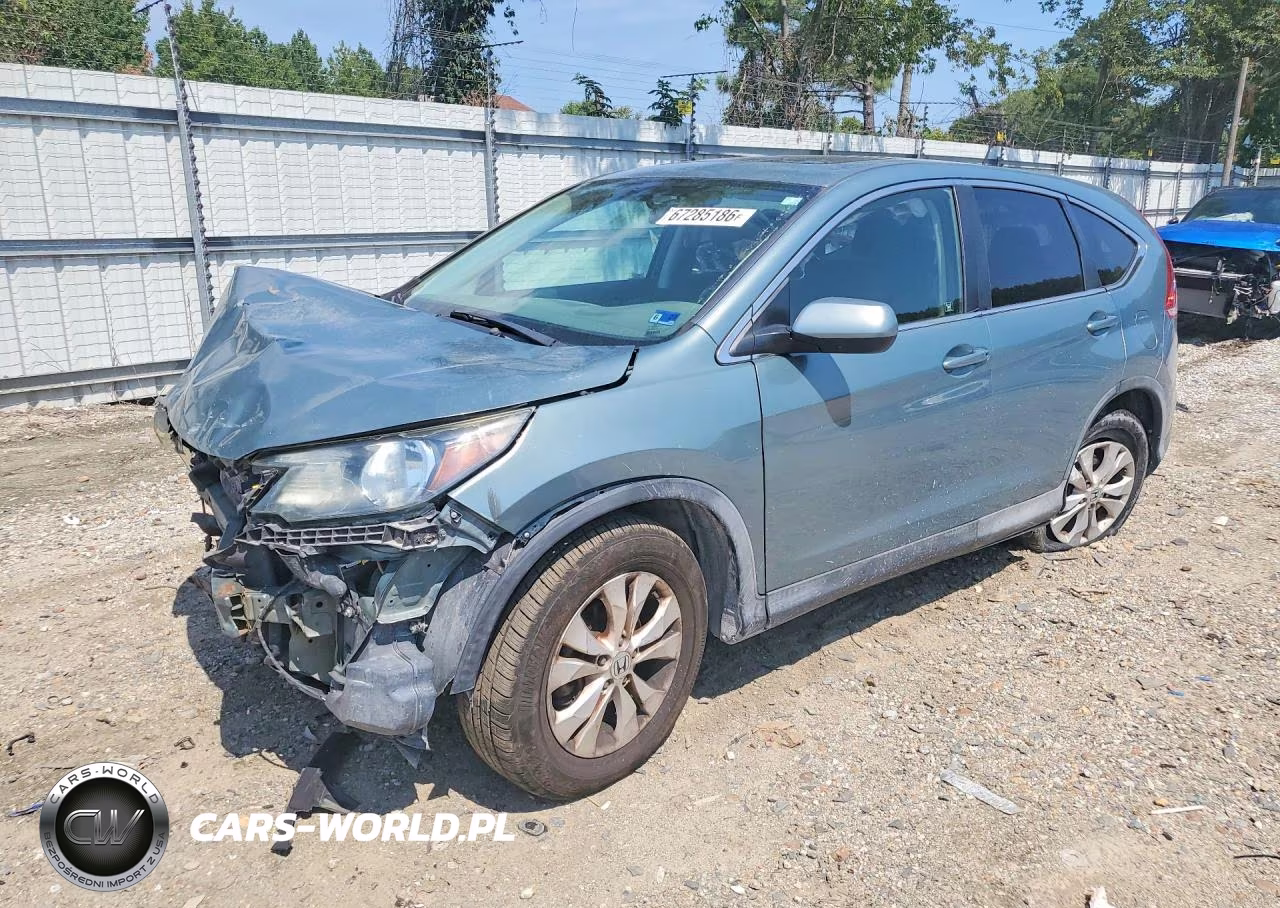 2012 Honda Cr-V Ex VIN:2HKRM4H56CH631765 - 1