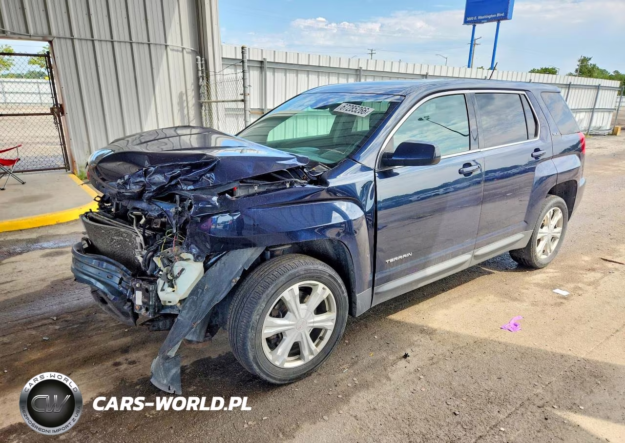 2017 GMC Terrain Sle VIN:2GKFLSEK1H6332222 - 1