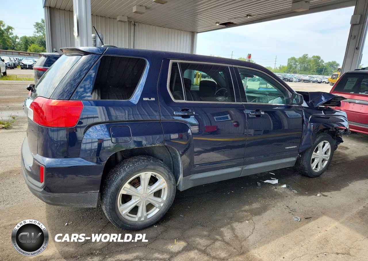 2017 GMC Terrain Sle VIN:2GKFLSEK1H6332222 - 3