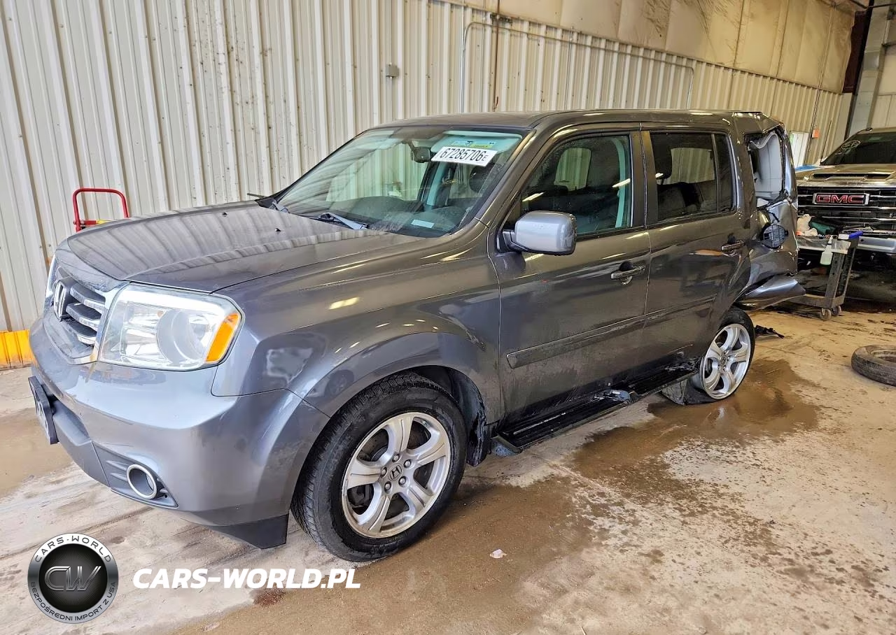 2013 Honda Pilot Exln VIN:5FNYF4H70DB015857 - 1