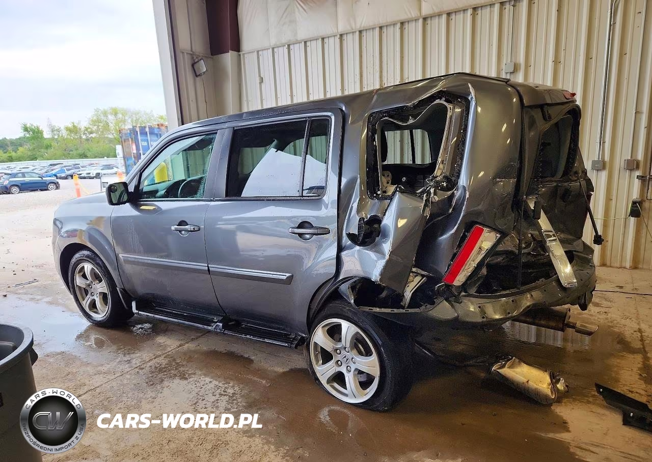 2013 Honda Pilot Exln VIN:5FNYF4H70DB015857 - 2