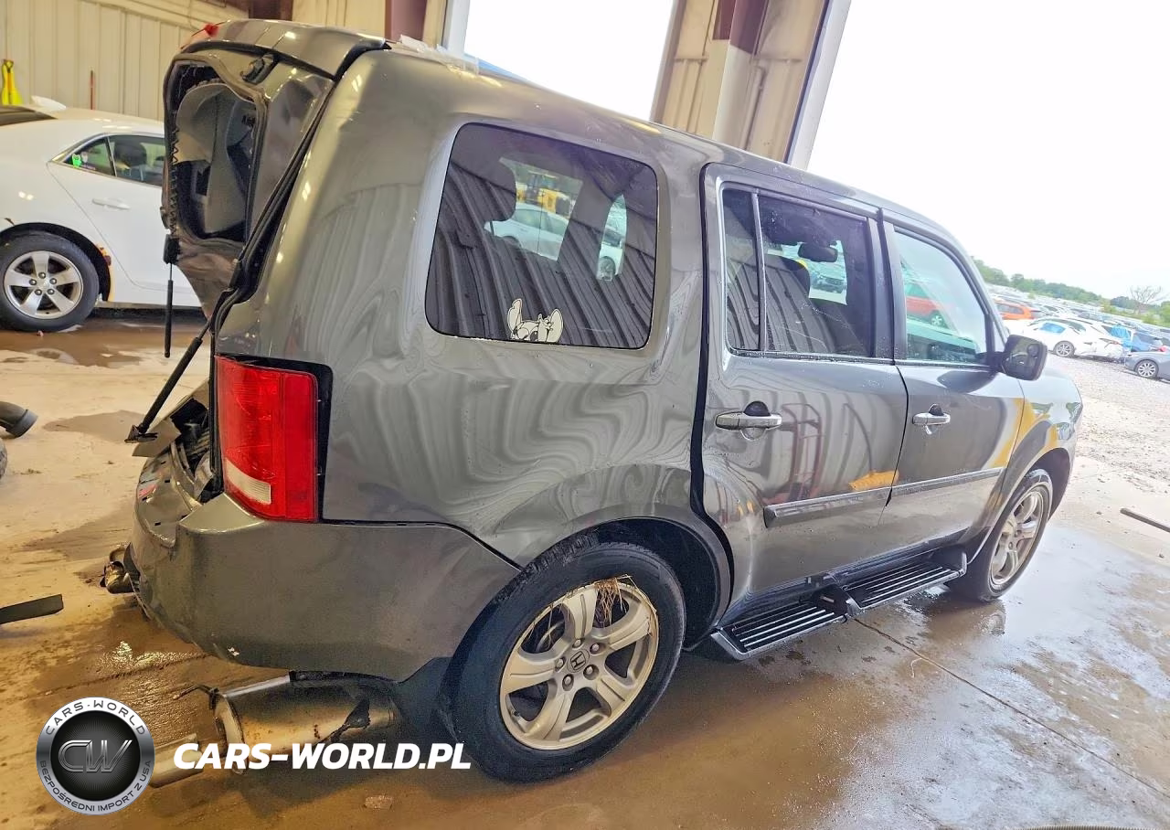 2013 Honda Pilot Exln VIN:5FNYF4H70DB015857 - 3
