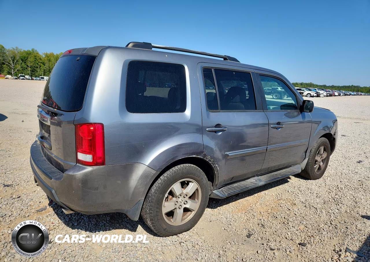 2009 Honda Pilot Exl VIN:5FNYF38649B016521 - 3