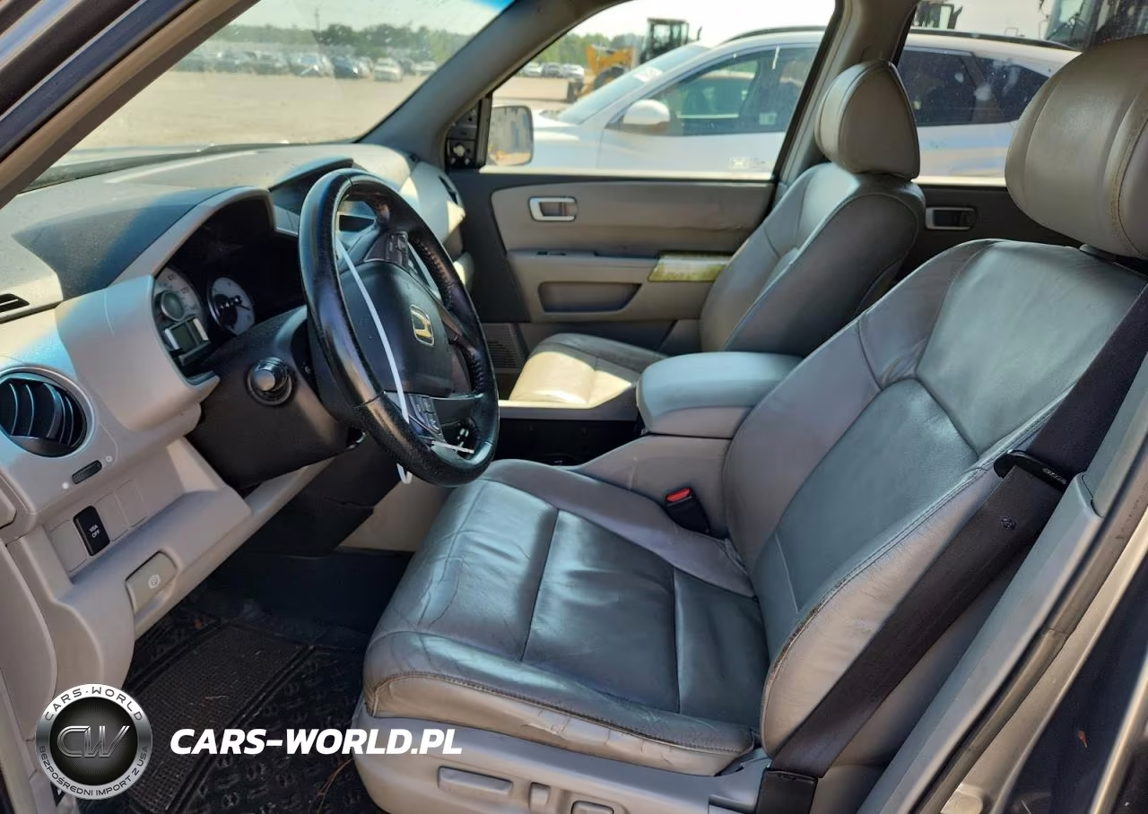 2009 Honda Pilot Exl VIN:5FNYF38649B016521 - 7