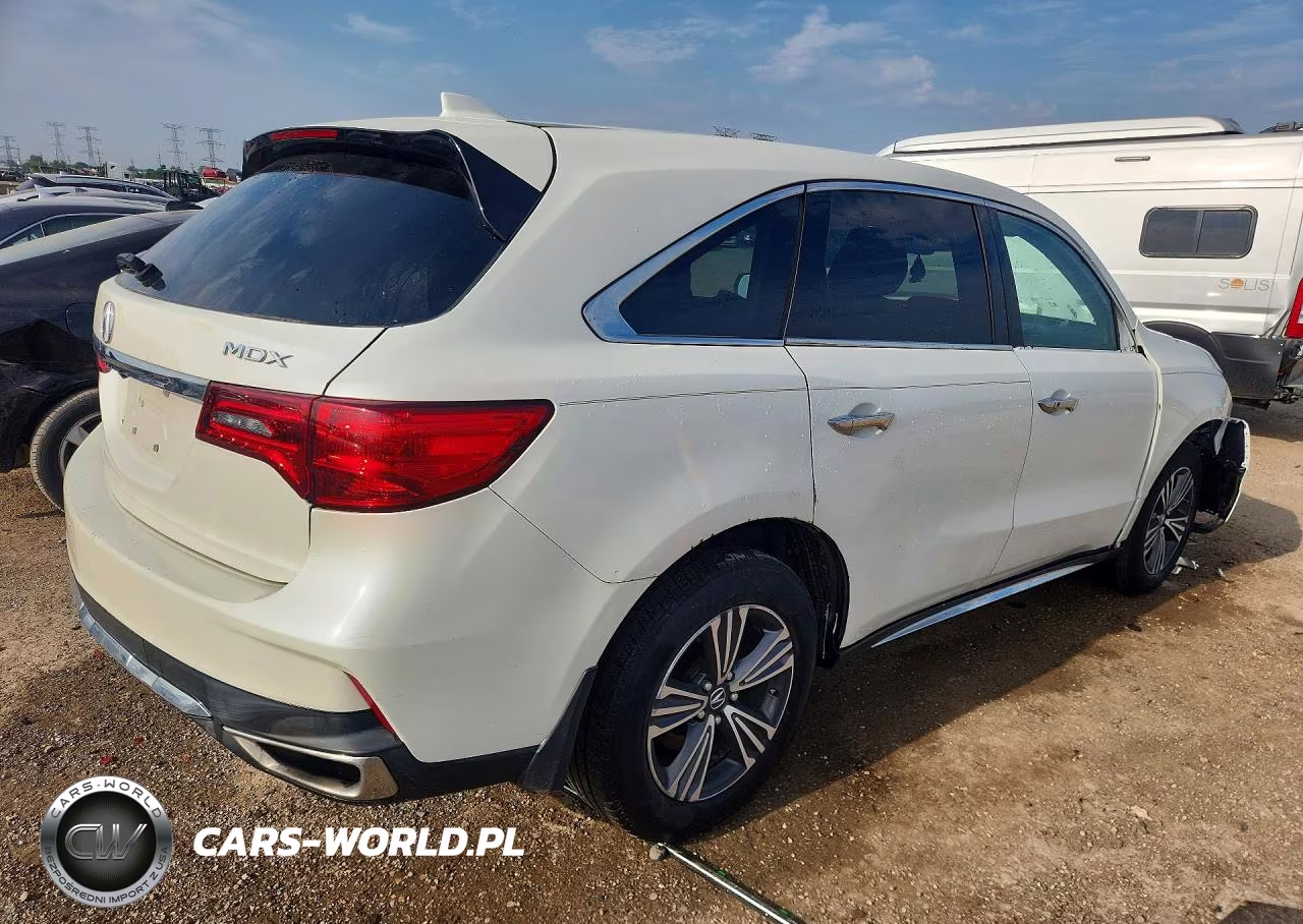 2017 Acura Mdx VIN:5FRYD3H37HB011631 - 3
