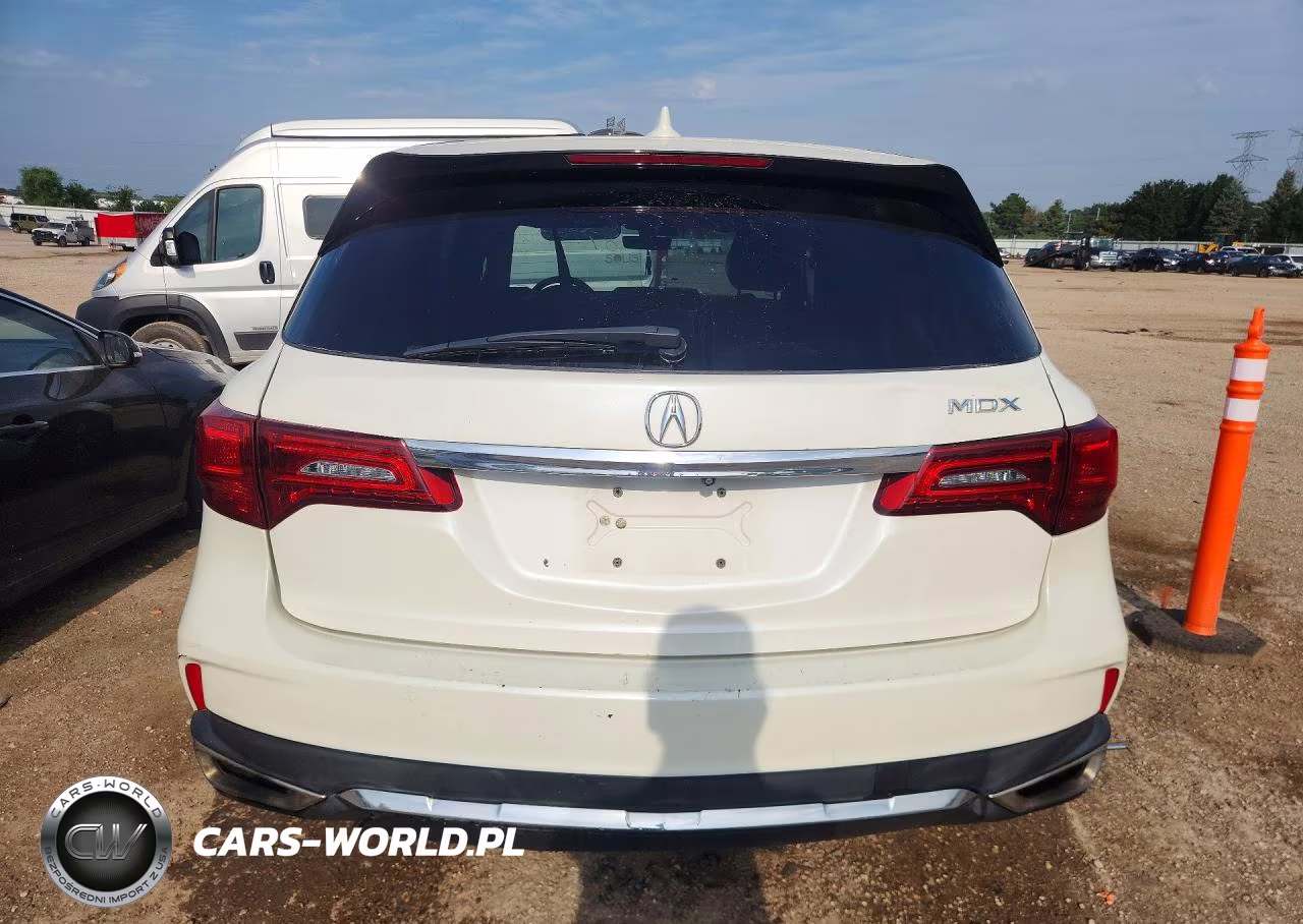 2017 Acura Mdx VIN:5FRYD3H37HB011631 - 6