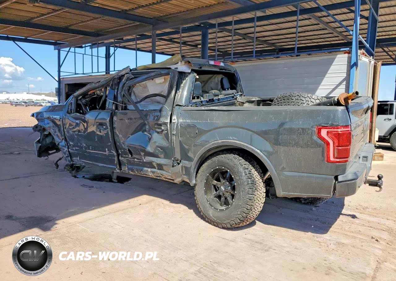 2016 Ford F150 Supercrew VIN:1FTEW1EF0GKD78230 - 2