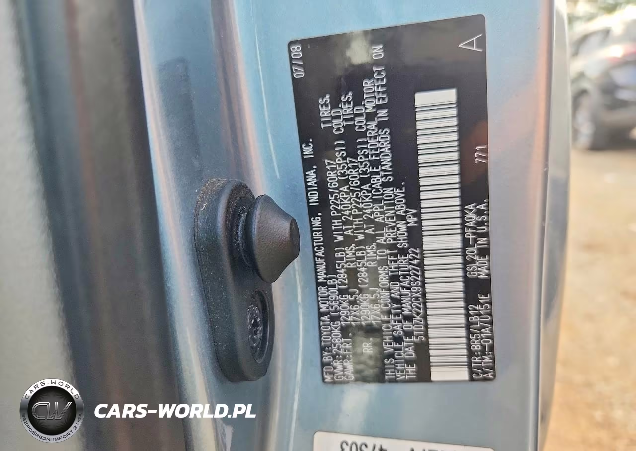 2009 Toyota Sienna Limited VIN:5TDZK22CX9S227422 - 13